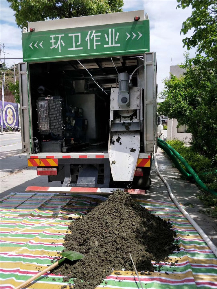 恩阳淤泥干湿分离