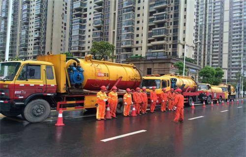 恩阳市政管道清淤