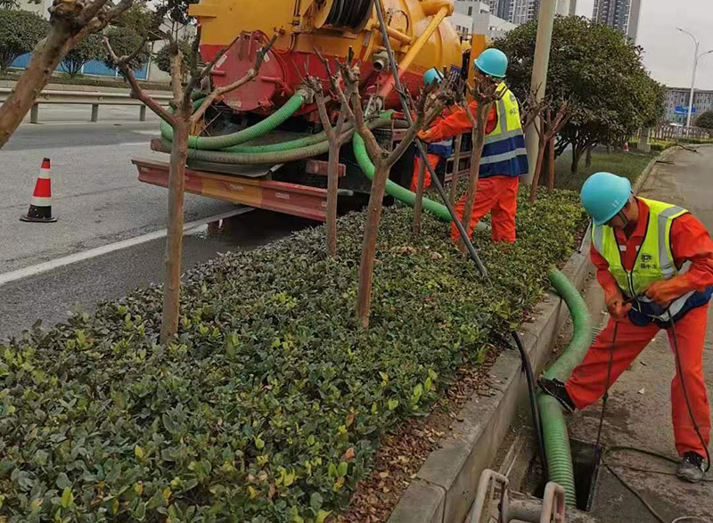恩阳市政管道清淤